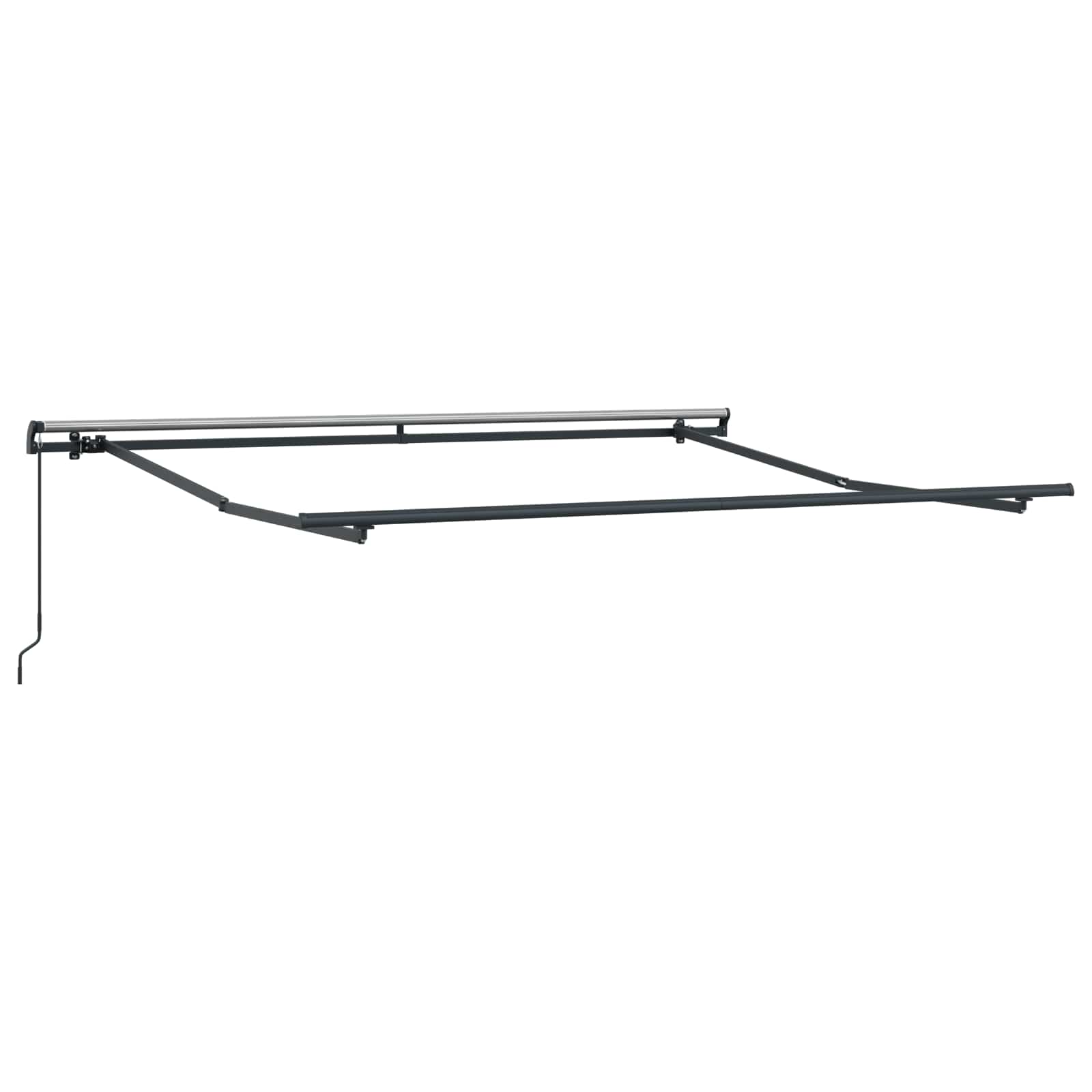 Toldo Retráctil Naranja Y Marrón 300 X 250 Cm_4