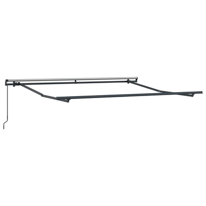 Toldo Retráctil Naranja Y Marrón 300 X 250 Cm_4