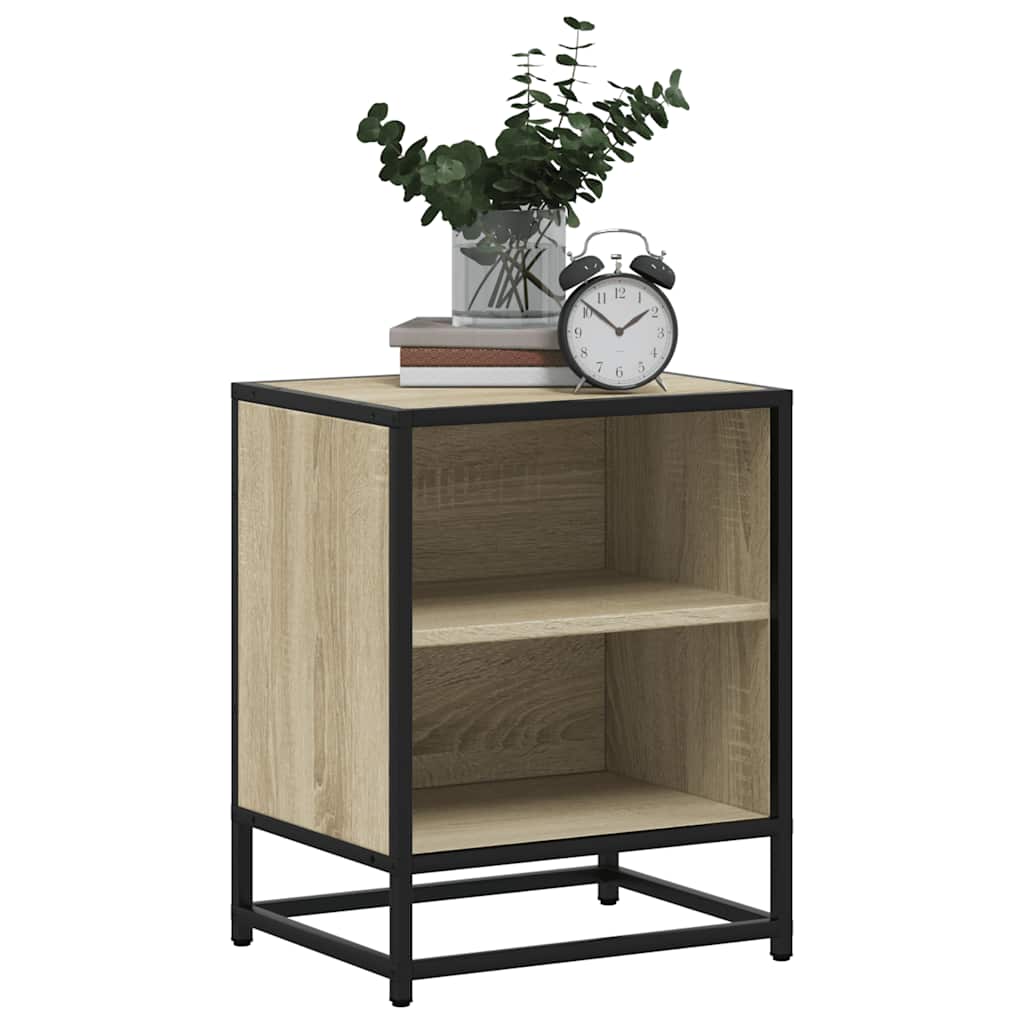 Mesitas Noche 2uds Madera Ingeniería Roble Sonoma 40x31x50cm_2