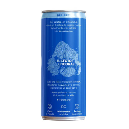 Agua Mineral Natural en Lata con Gas NEA 330 ml