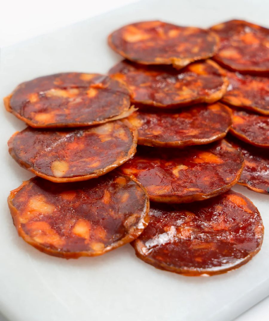 Loncheado De Chorizo Cular Bellota Ibérico “lisardo Castro” D.o. Guijuelo - Salamanca 100 Grs._0