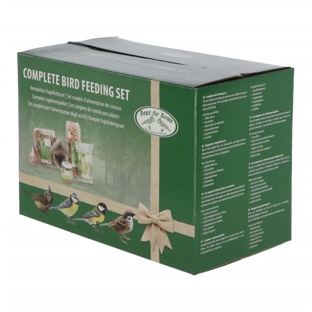 Esschert Design Juego Completo De Comedero Para Pájaros L / Vetonek_1