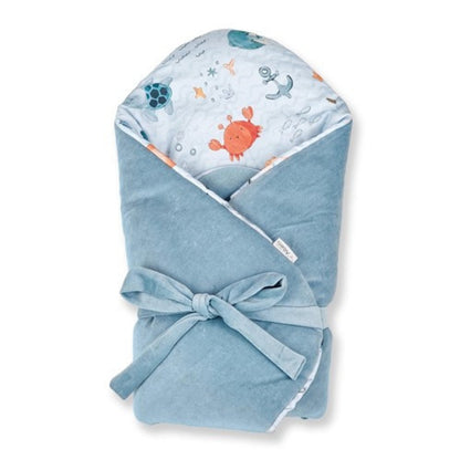 Saco Capazo Bebé Velour Sea World