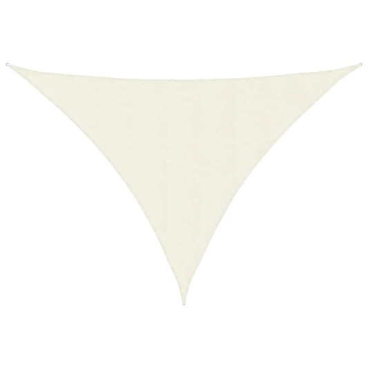 Vidaxl Toldo De Vela Poliéster Oxford 100% Crema 7x5x5 M_0