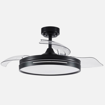 Ventilador Dc 48w Micenas Negro 3asp.91d 6velocidades 4800 Lm 3000-4000-6000k Remoto+memoria+temporizador 24_3