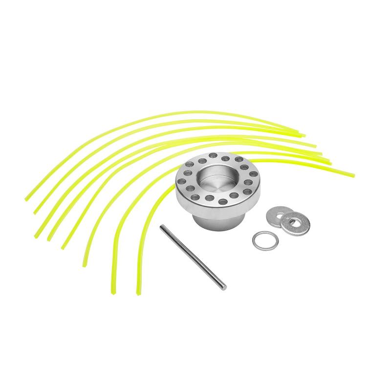 Cabezal Desbrozador Universal Realizado En Aluminio Salida 16 Hilos_1