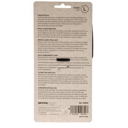 Cepillo Carda Suave Para Perro Wuapu Talla L, Para Cepillar Y Retirar El Pelo Muerto