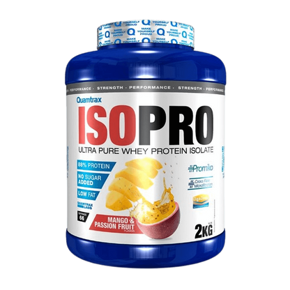 Isopro Cfm - 2kg - Mango Y Fruta De La Pasión - Proteína De Aislado De Suero Isolate - Quamtrax_0