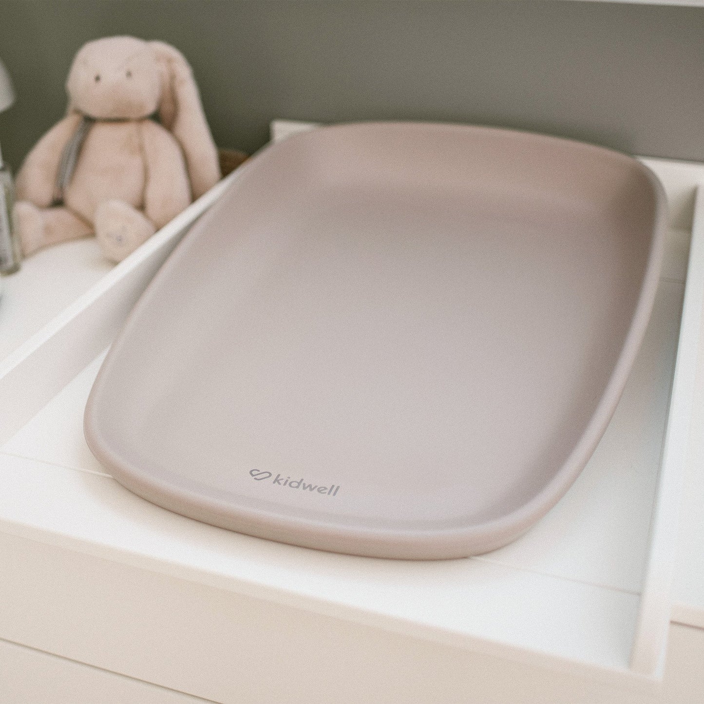 Cambiador De Silicona Espuma Pu Lavable Tibi Beige_5