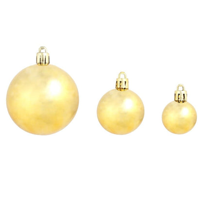 Vidaxl Lote De Bolas De Navidad 100 Unidades Doradas 3/4/6 Cm_3