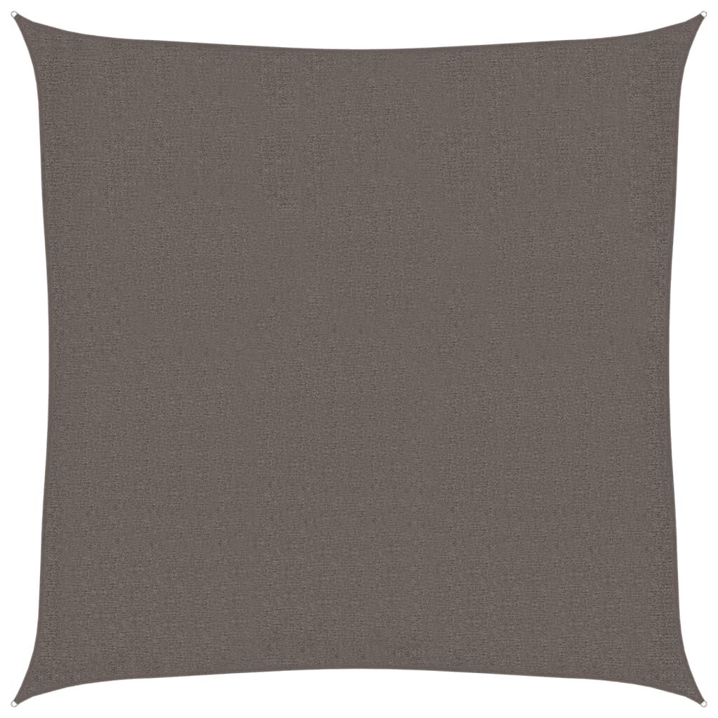 Vidaxl Toldo De Vela Gris Antracita Hdpe 160 G/m² 3x3 M_0