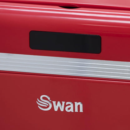 Swan Cubo De Basura Cocina Automático, Sensor De Movimiento, 45l, Metálico, Papelera Reciclaje, Swka4500rneu, Rojo_3