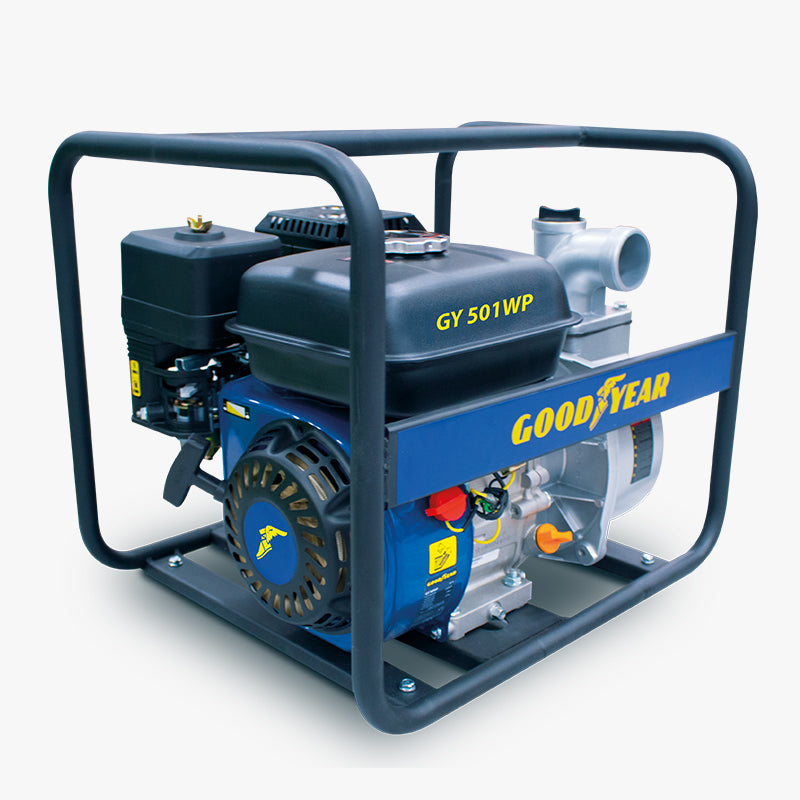 Motobomba De Agua A Gasolina 4.100w. Motor De Gasolina 4 Tiempos_0