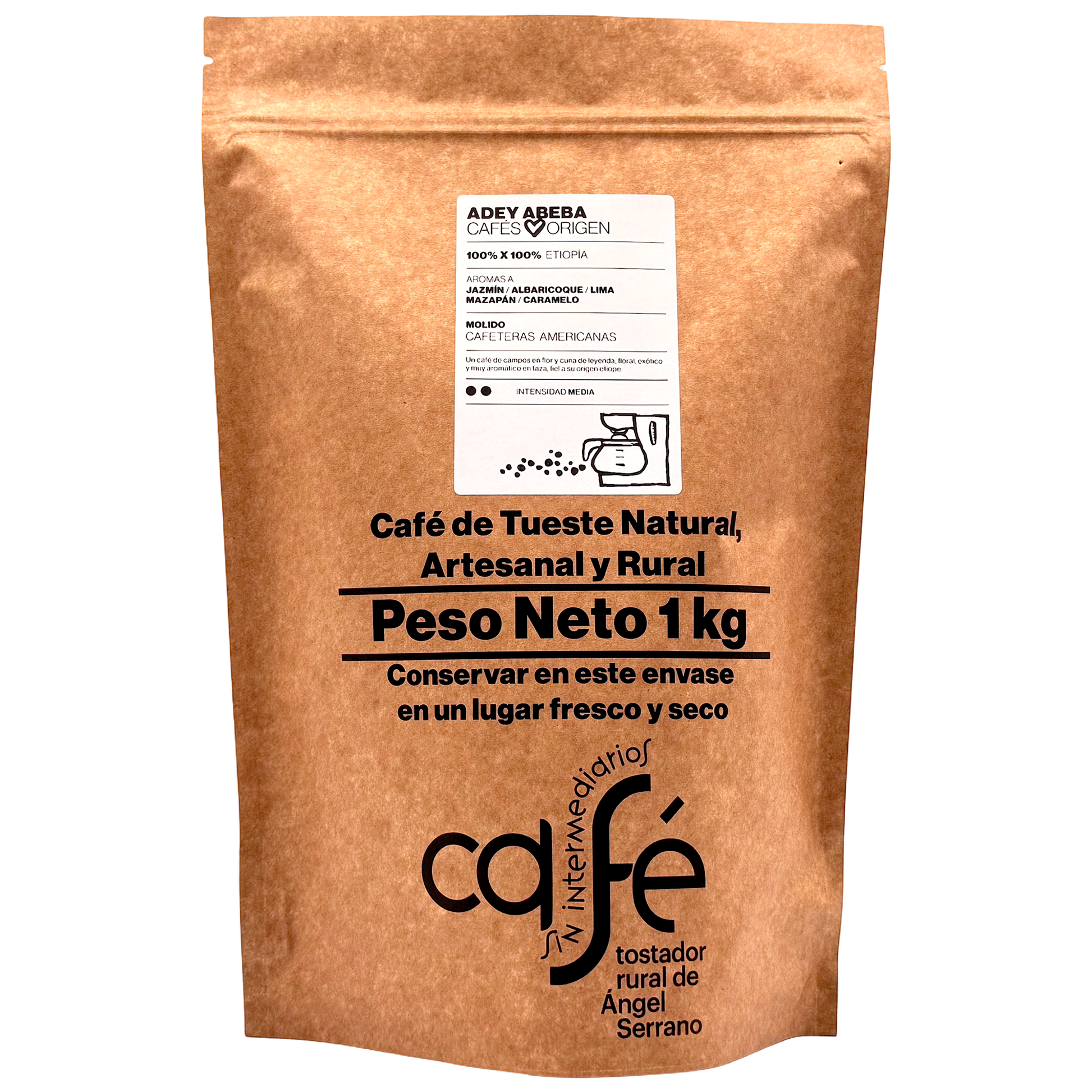 Cafe Sin Intermediarios Café Etiopía Adey Molido Americana 1 Kg_0