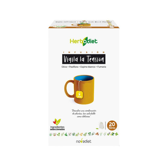 Herbodiet Vigila la Tensión, Novadiet, 20 bolsitas