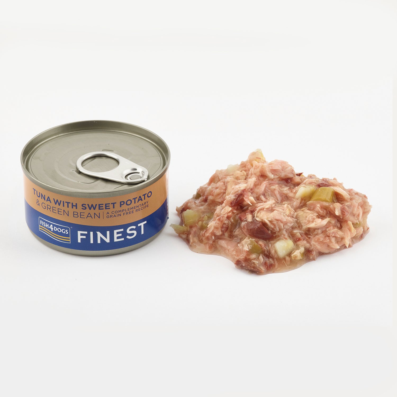 Fish4dogs Comida Húmeda Para Perro – Pescado, Judía Verde Y Boniato 85 G (pack De 12)_1