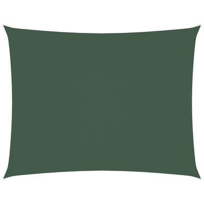 Vidaxl Toldo De Vela Rectangular Tela Oxford Verde Oscuro 2x3,5 M_0