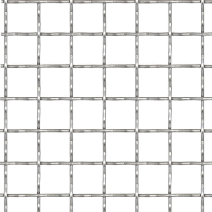 Panel De Malla Alambre Rizado Acero Inox. 100x85 Cm 11x11x2 Mm / Vetonek_1