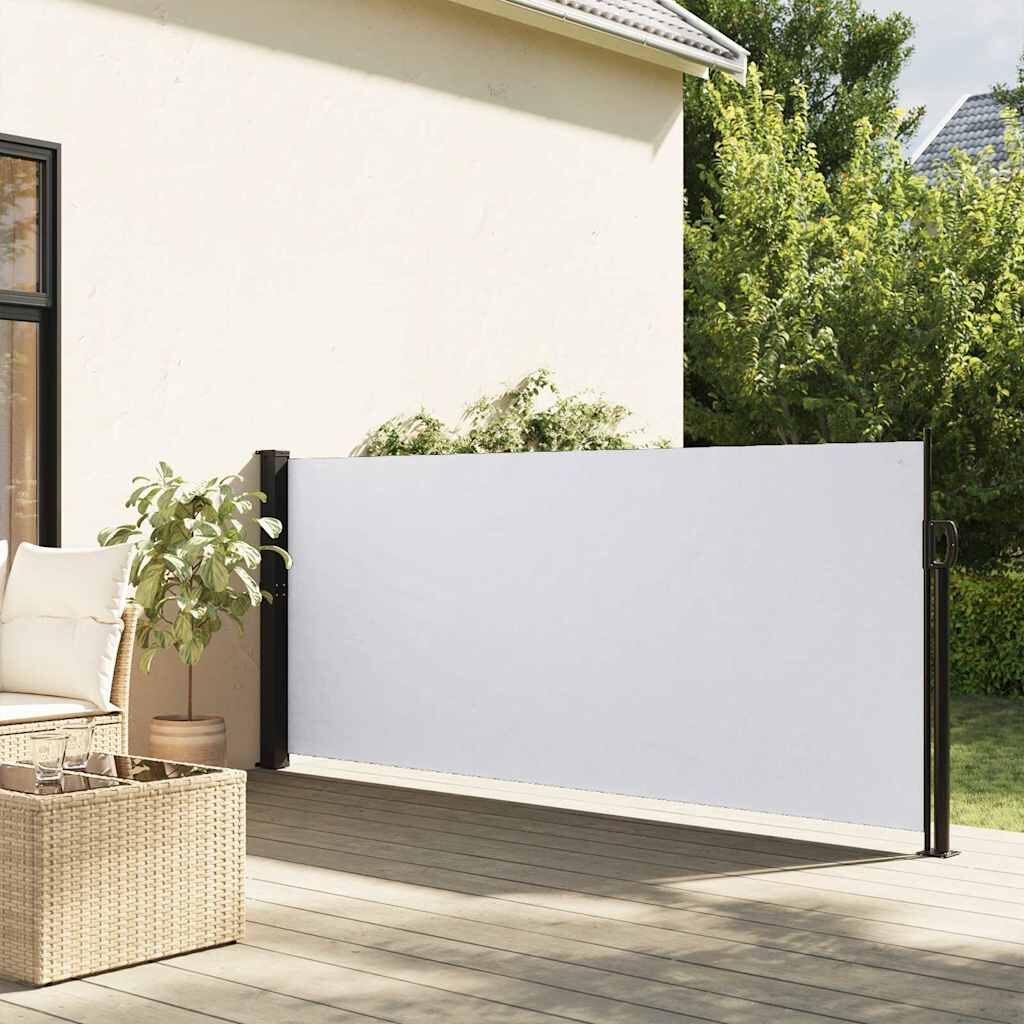 Vidaxl Toldo Lateral Retráctil Blanco 120x600 Cm_1