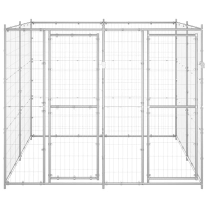 Perrera De Exterior De Acero Galvanizado 4,84 M²_0