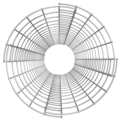 Poste Circular De Gaviones Acero Galvanizado Ø30x200 Cm / Vetonek_5