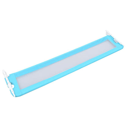 Vidaxl Barandilla De Seguridad Cama De Niño Poliéster Azul 180x42 Cm_3