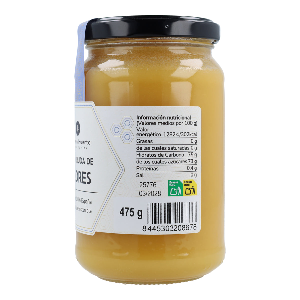 Miel Cruda de Mil Flores Planeta Huerto 475 g