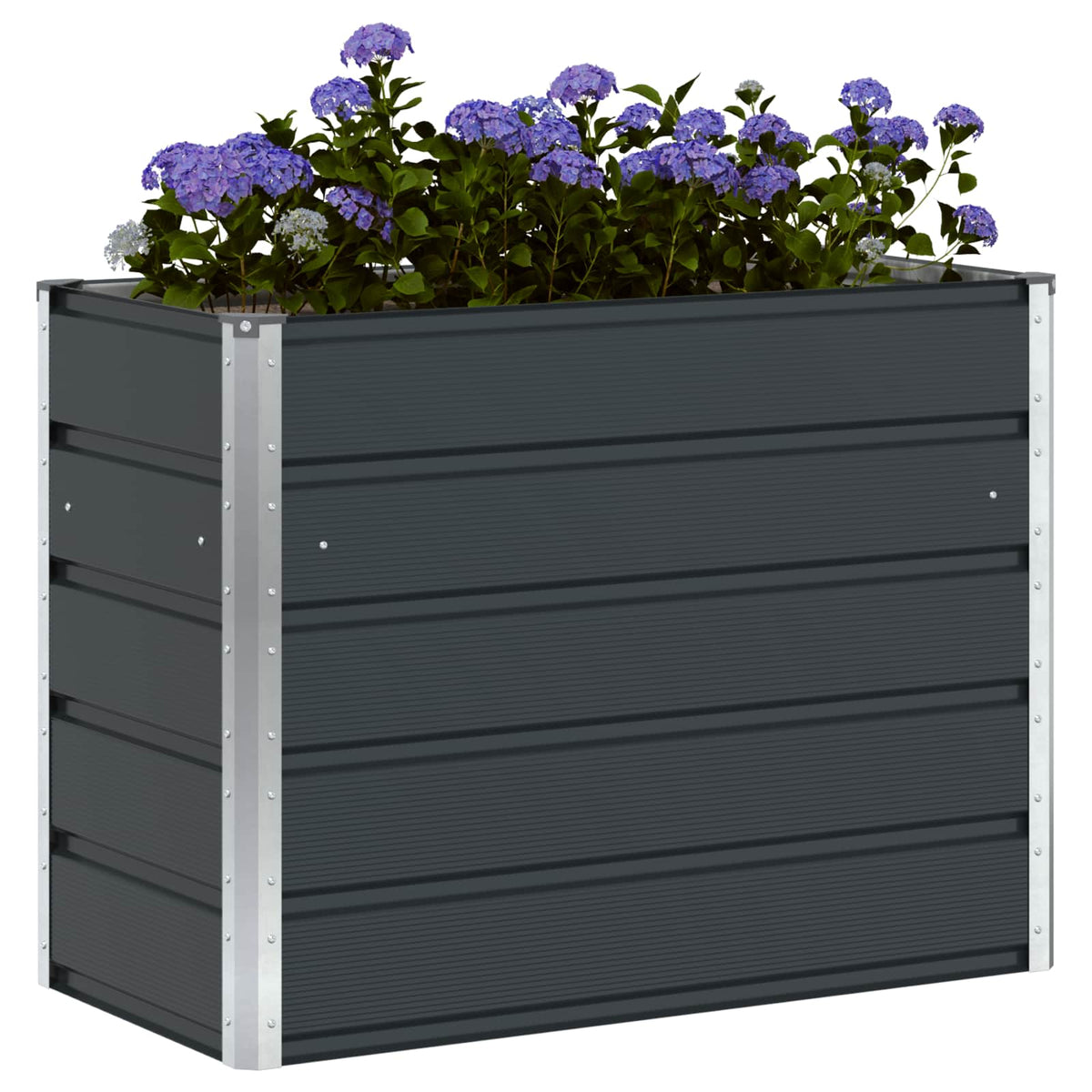 Jardinera Antracita 100 X 50 X 75 Cm Acero Galvanizado_2