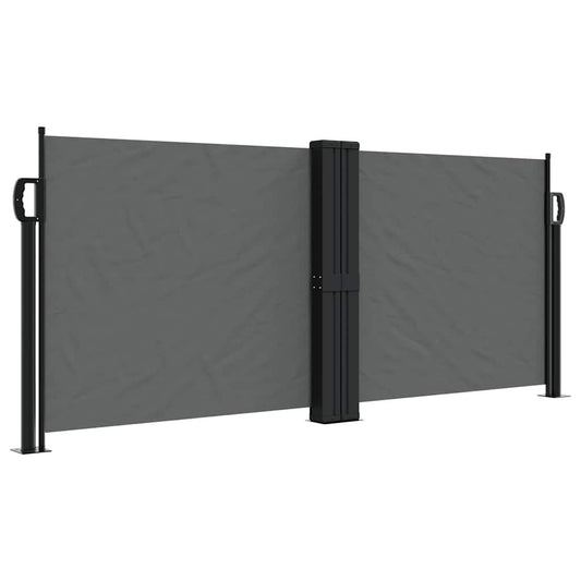 Vidaxl Toldo Lateral Retráctil Gris Antracita 100x600 Cm_0
