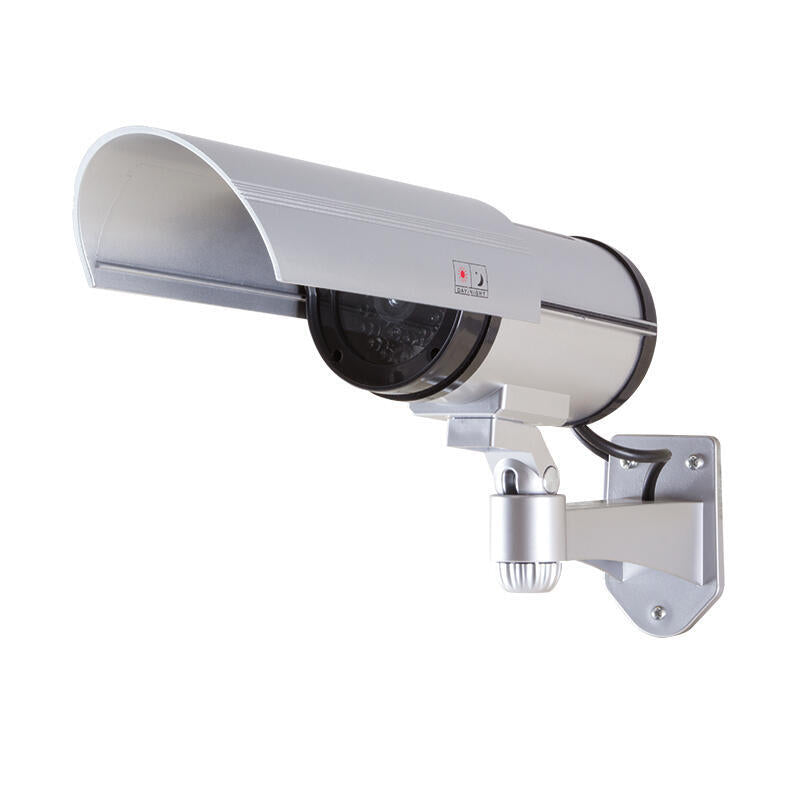 Logilink Sc0204 Cámara De Seguridad Ficticia Bala Plata_1