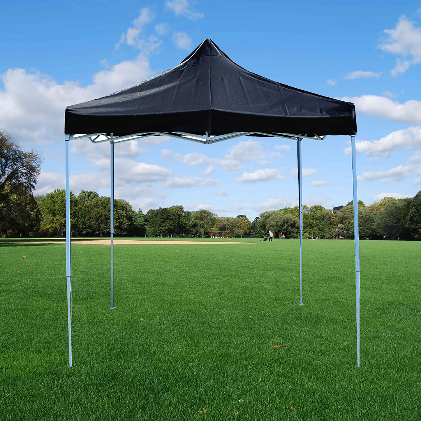 Carpa Plegable 300x300cm Tienda Negra_1