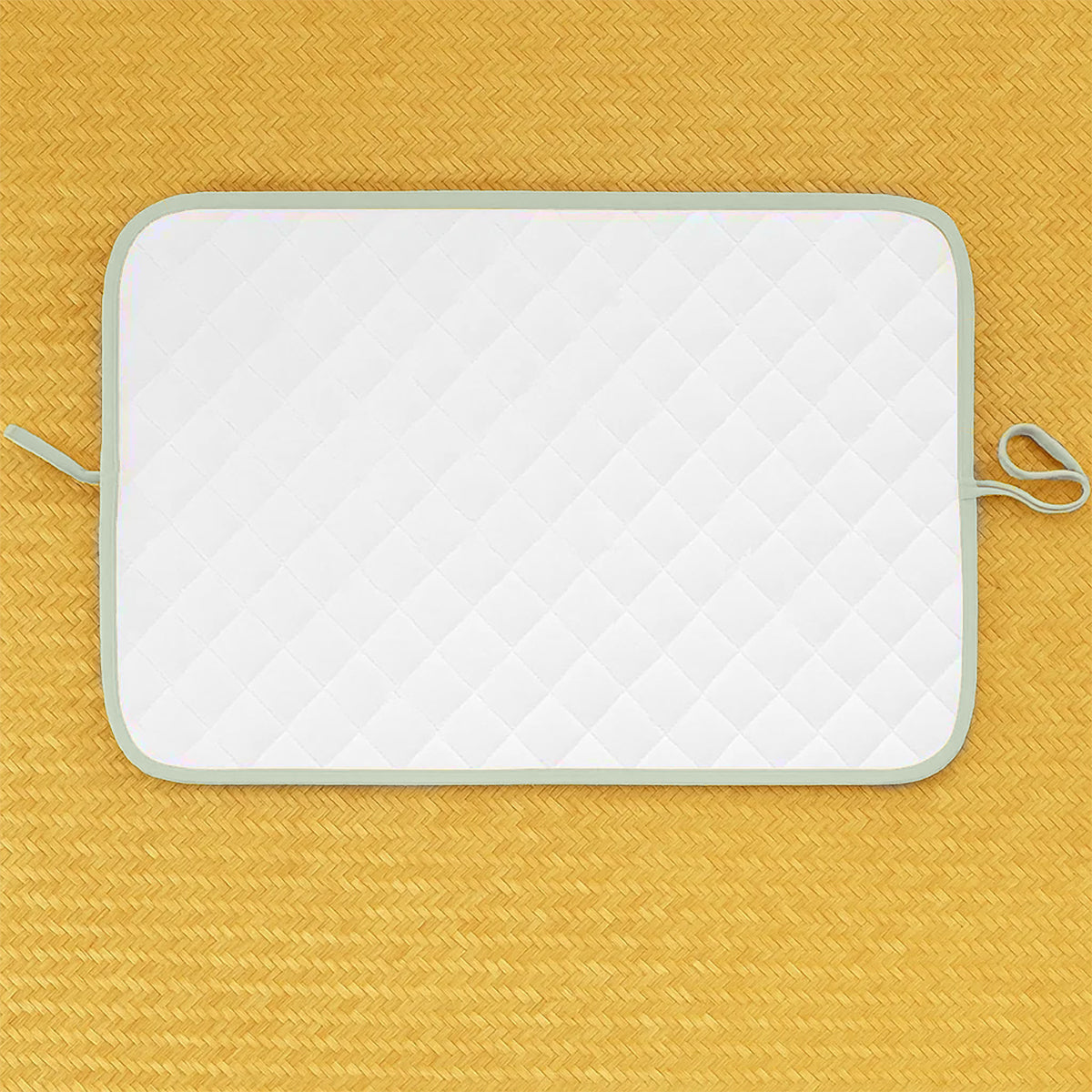 Alfombrilla De Cambiar Nomada En Algodón Bio Verde