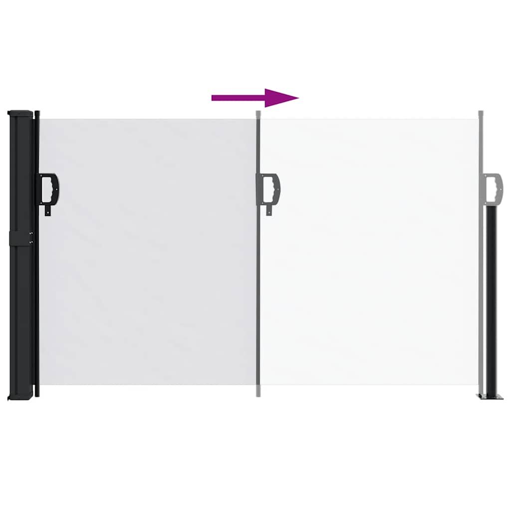 Vidaxl Toldo Lateral Retráctil Blanco 117x300 Cm_4
