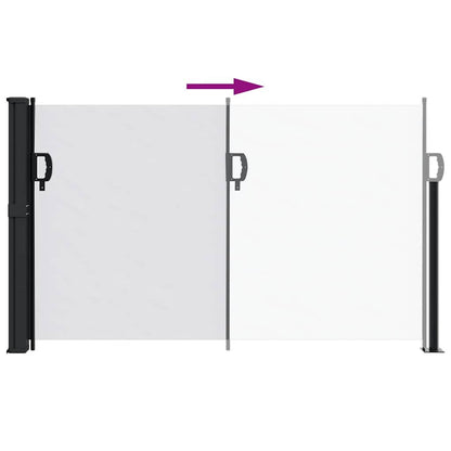 Vidaxl Toldo Lateral Retráctil Blanco 117x300 Cm_4