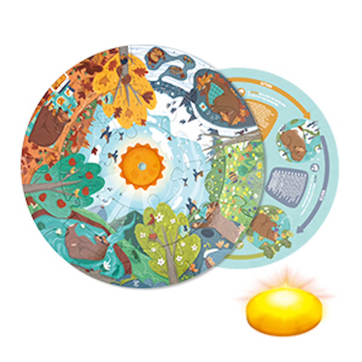 Puzzle Cuatro Estaciones Hape_2