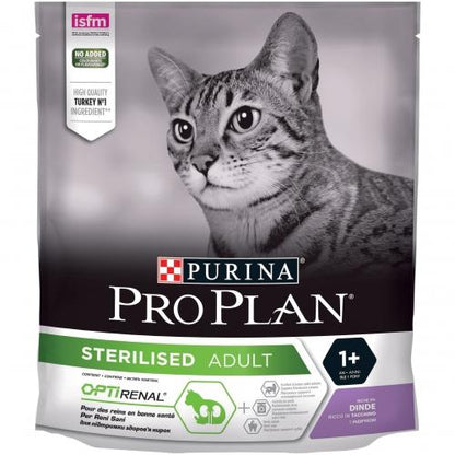 PRO PLAN Gato Esterilizado OPTIRENAL Pavo 1,5 kg