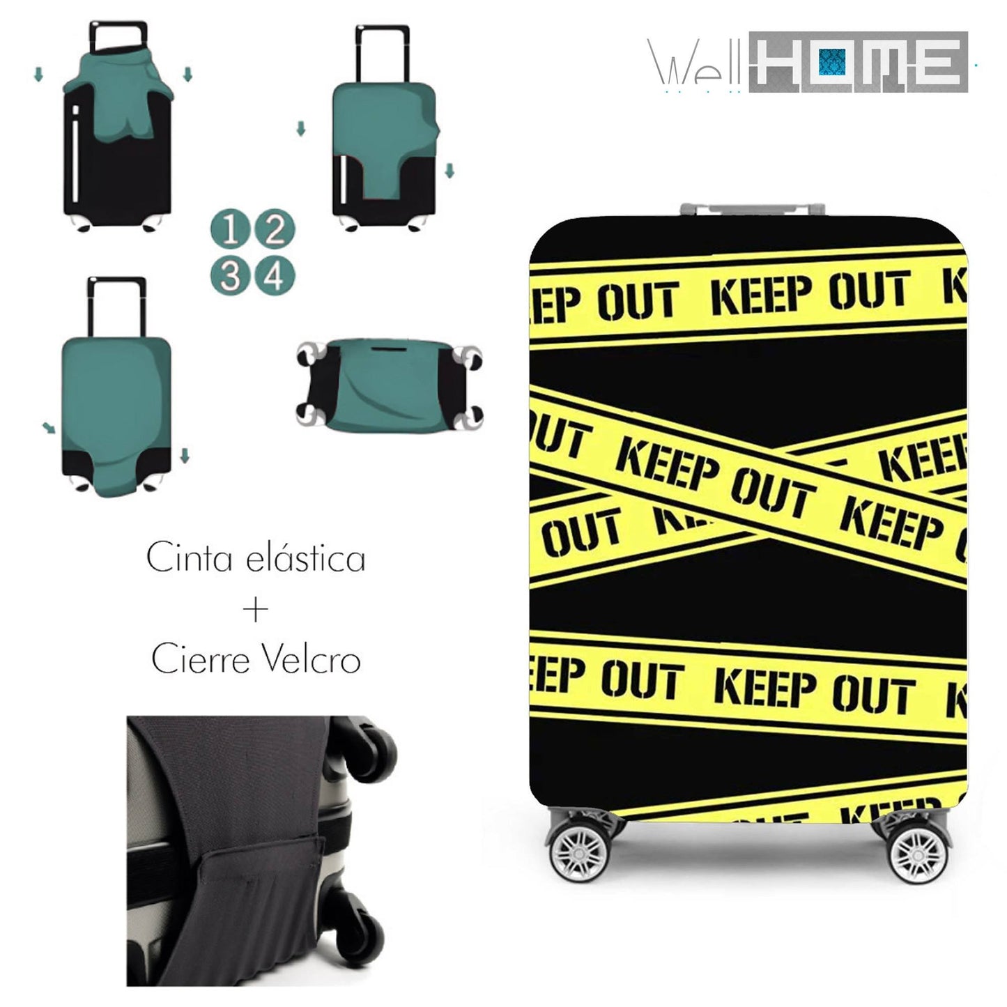 Maleta Trolley 20 keep Out: Diseño Único Y Protección Para Tus Pertenencias