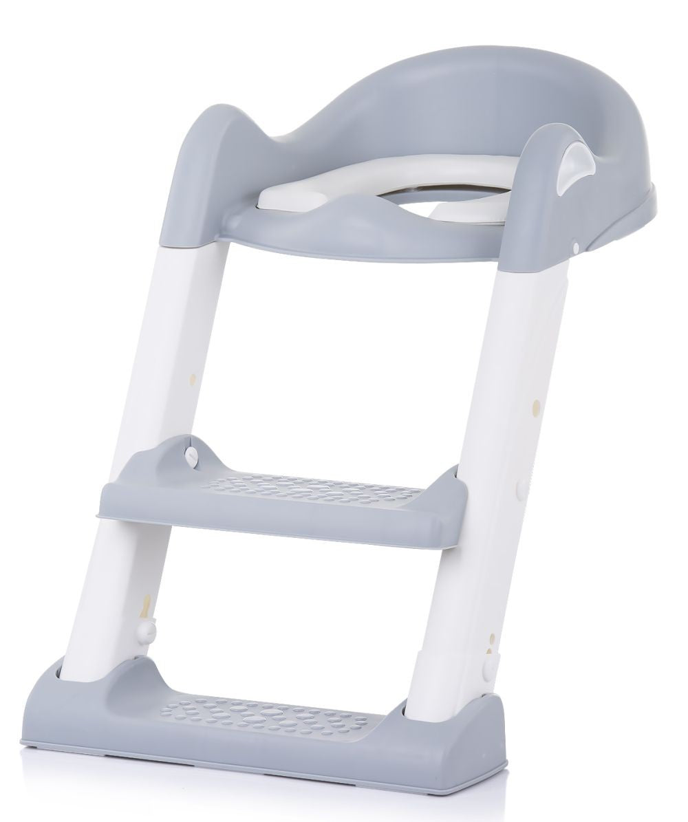 Asiento Reductor Con Escalera Para Wc Tippy Grey_0