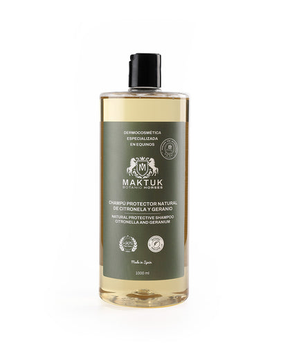 Champú Protector Natural De Citronela Y Geranio 1000 Ml_0