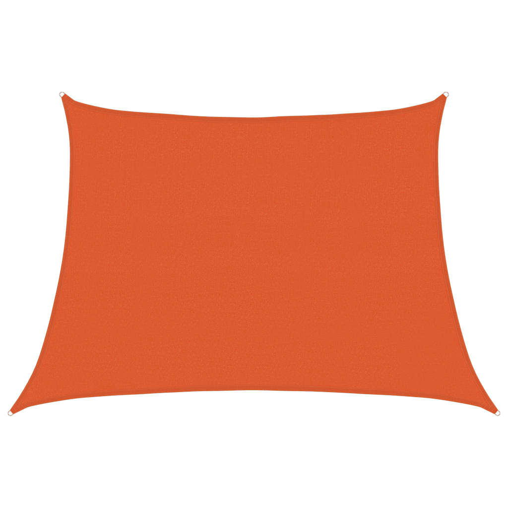 Toldo De Vela Trapecio Hdpe Naranja 160 G/m² 4/5x3 M_0