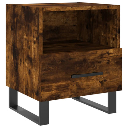 Mesita Noche 2 Uds Madera Ingeniería Roble Ahumado 40x35x47,5cm_4