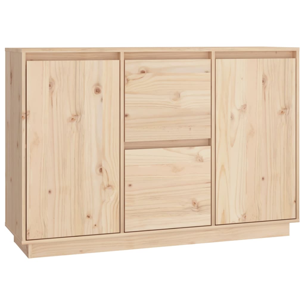 Aparador Madera Maciza De Pino 111x34x75 Cm / Vetonek_0