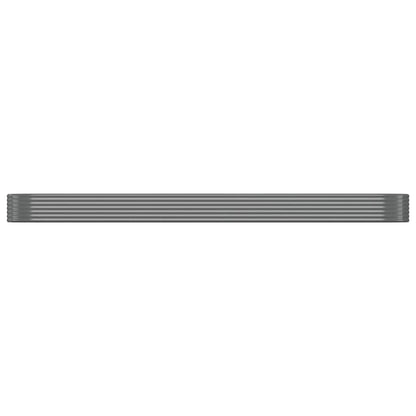 Jardinera Arriate Acero Galvanizado Gris 507x100x36 Cm_2