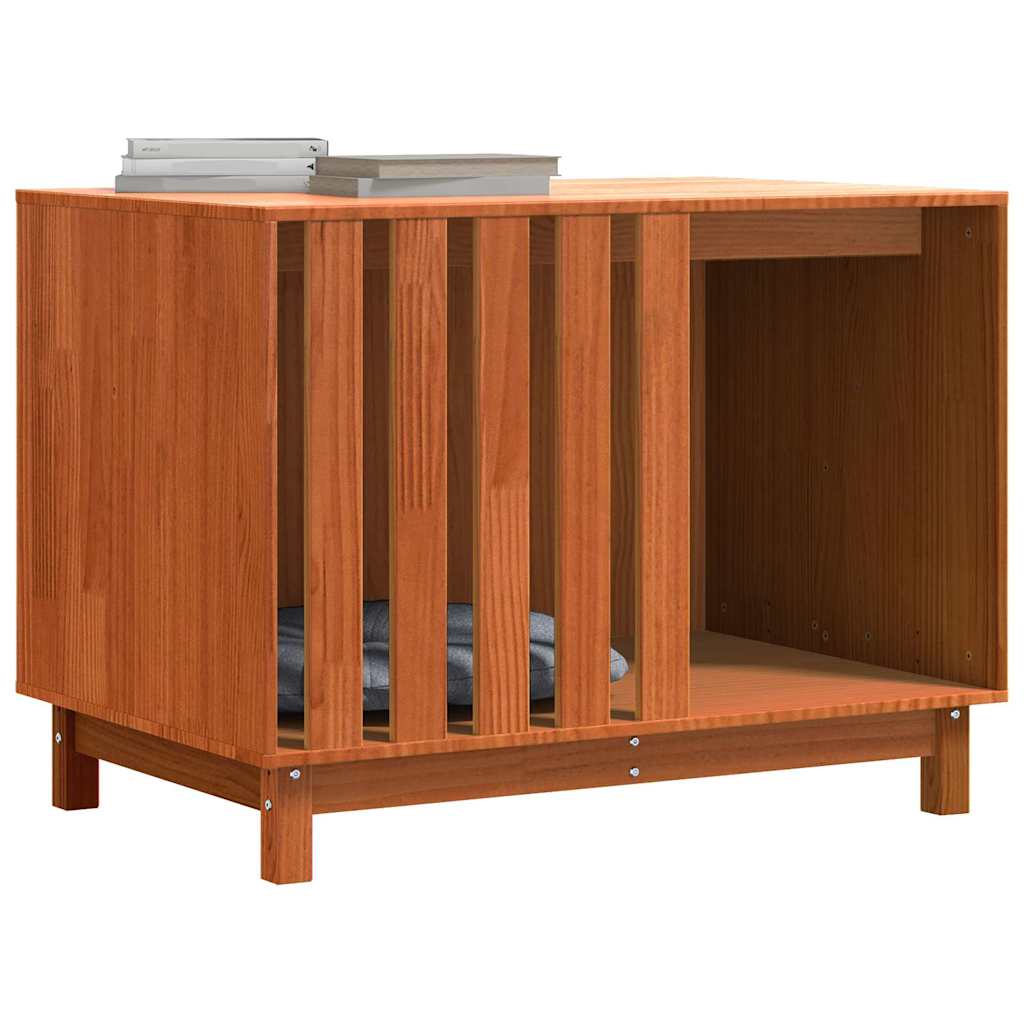 Casa Para Perros Marrón Cera 100 X 70 X 70 Cm_2