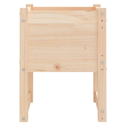 Jardinera De Madera Maciza De Pino 40x40x52,5 Cm_3