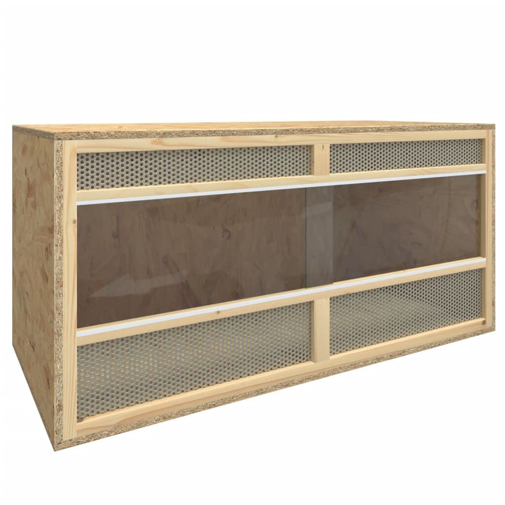 Vidaxl Terrario De Madera Contrachapada 100x47x47 Cm_0