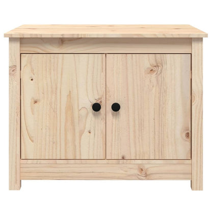 Mesa De Centro De Madera Maciza De Pino 71x49x55 Cm_4