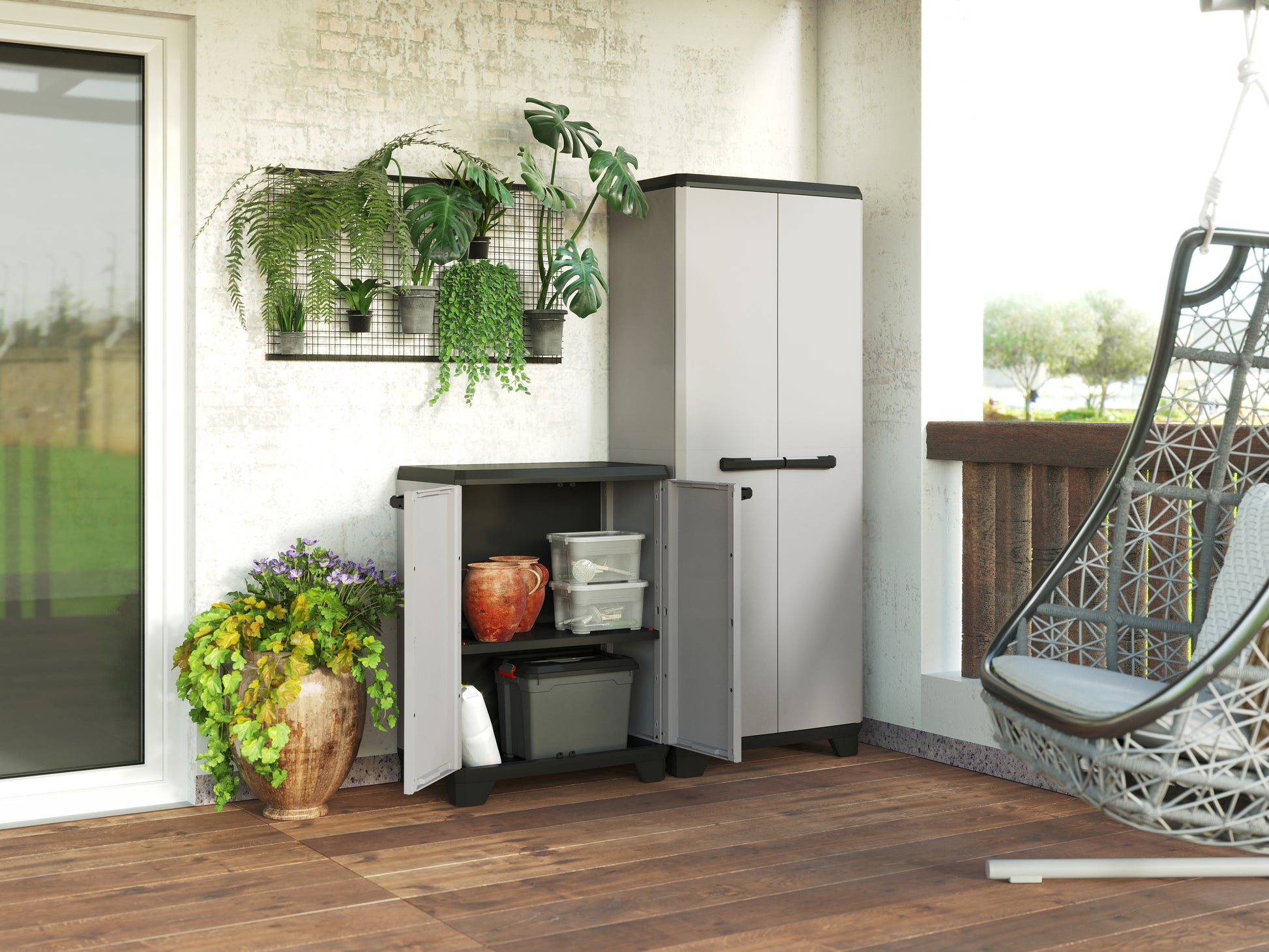 Keter Armario Alto Planet 80x44x182 Wxdxh Cm