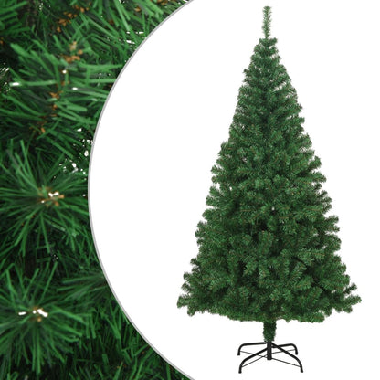 Vidaxl Árbol De Navidad Artificial Con Ramas Gruesas Pvc Verde 180 Cm_0