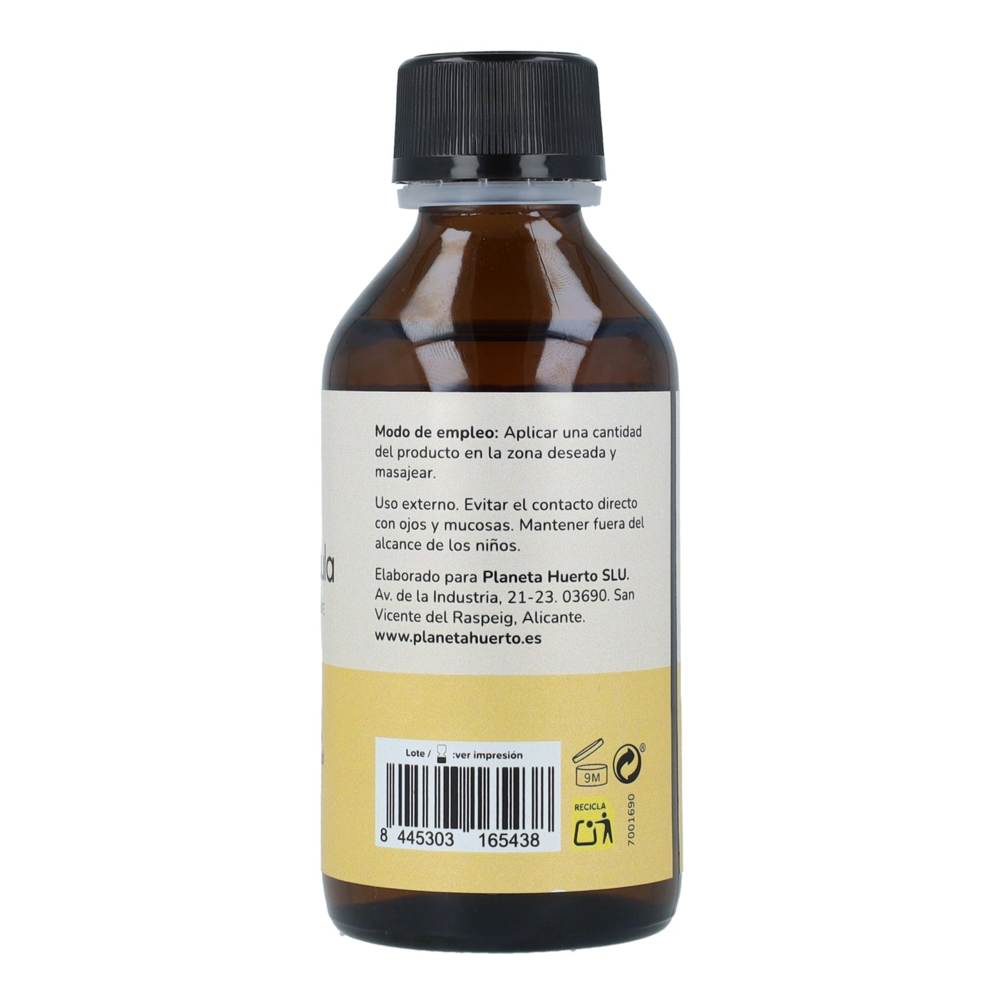 Aceite de Caléndula Planeta Huerto 100 ml